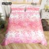 Cherry Blossoms Duvet Cover Set Japanese Floral Bedding Set Microfiber Romantic Theme Quilt Cover Twin King For Valentine's Day