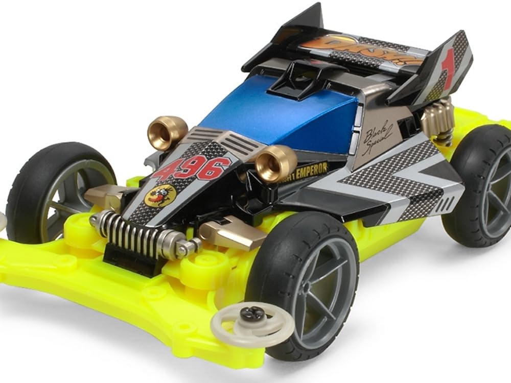 Tamiya Mini 4WD Специальное издание Dash 1 Emperor Шасси MS Black Special 95296