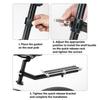 Bicycles Rear Shelf Rear Bag Holder Stand Support with Mounting Tool Aluminum Alloy Bicycles Luggage Cargo Rear Rack