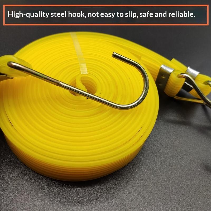 Elastic Cargo Tie Down Straps 100-300Cm Motorcycle Bike Bungee Cord For Luggage Transport High Elasticity Rubber Security Rope