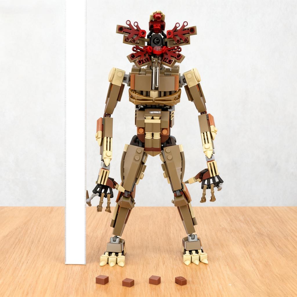 Small Interlocked Building Block Set For Boys