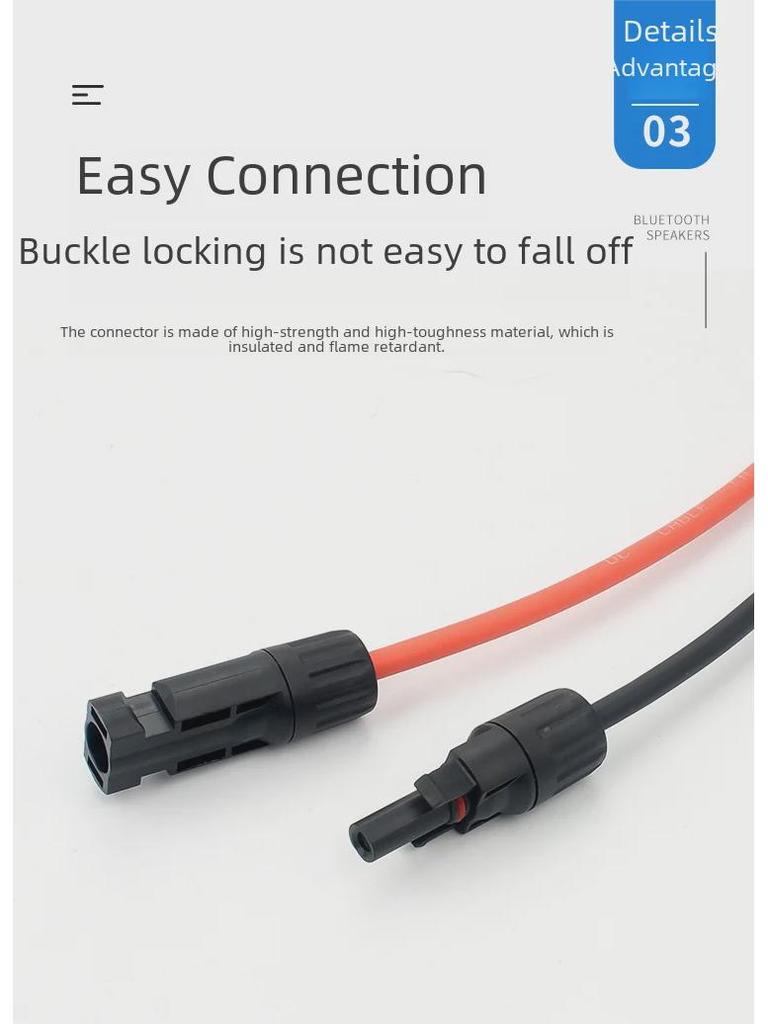 XT60 - MC4 Солнечный зарядный кабель 12AWG для хранения энергии