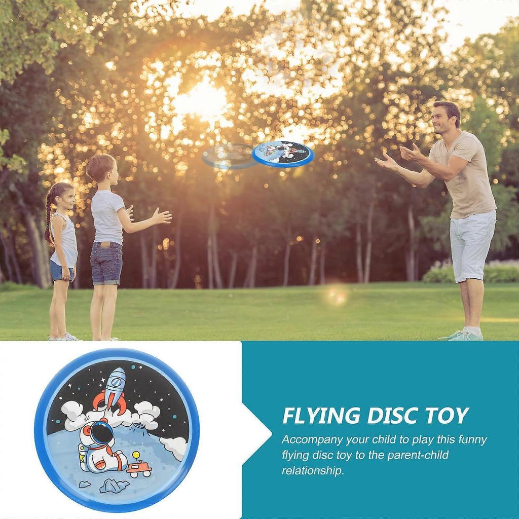 PU Flying Disc Toy for Playing 3Pcs Kids Flexible Funny Flying Plate