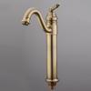 Bathroom 360 Rotatable Antique Copper Basin Sink Faucet Cold And Hot Water Mixer Tap Single Handle Deck Mounted Classic