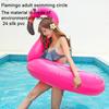 Inflatable 70-120cm  Floats Flamingo Swim Tube Rings with , Beach Floaties, Swimming Toys, Lake and Beach Floaty Summer