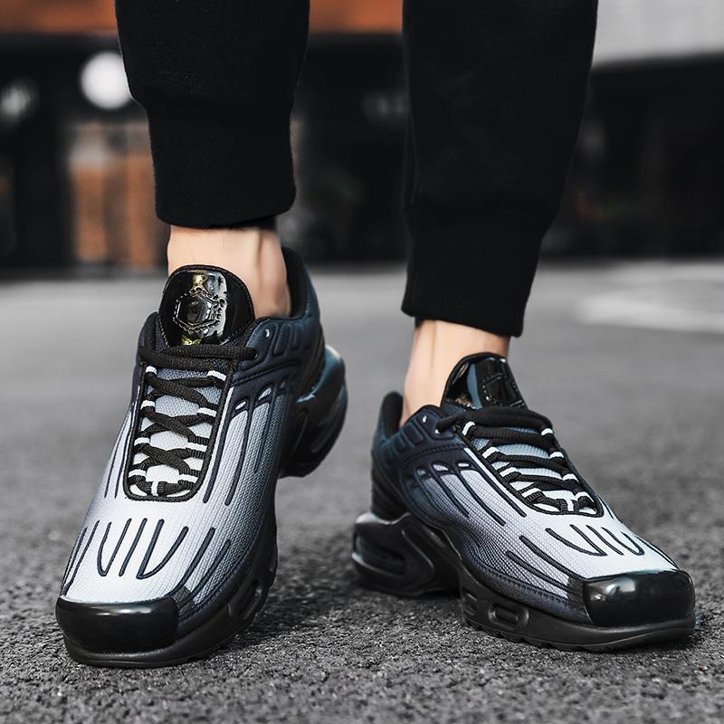 36-46 Пара Большой размер Модный тренд Подошва с воздушной подушкой Увеличивающие рост Спортивная и повседневная обувь Кроссовки