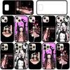 For iPhone 16 15 Xiaomi Redmi Note 14 13 12 11 Pro Max X 8 16e Samsung Galaxy S25 S24 S23 Moto OPPO Huawei Anime Demon Slayer Kamado Nezuko Phone Case