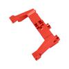 Differential Lock Bracket Aluminum Alloy Servo Mount for Traxxas TRX4 110 RC CarRed
