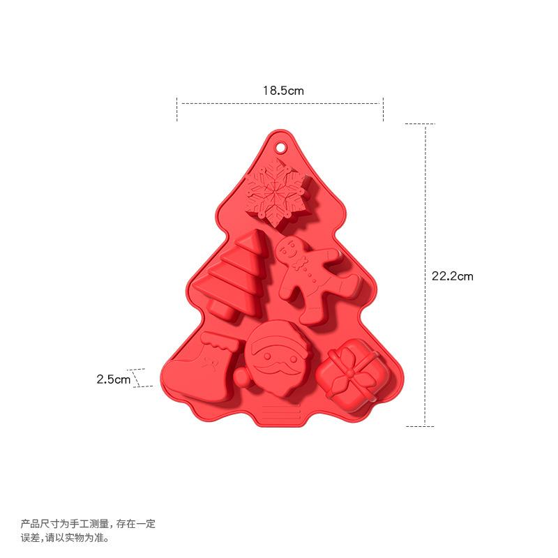 Рождественский пряничный человечек конфетная форма силиконовая форма для печенья шоколадная выпечка торт форма своими руками рождественская атмосфера ароматизированная свеча