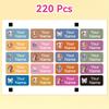 Personalized Name Stickers - Custom Waterproof Labels for School Items, Bottles, Coffee Cups | Fashionable And Beautiful