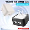 Для Apple 35 Вт Двухпортовый USB-C Маленький Адаптер Питания Силиконовый Чехол Зарядная Головка Защитный Чехол Для IPhone Для MacBook