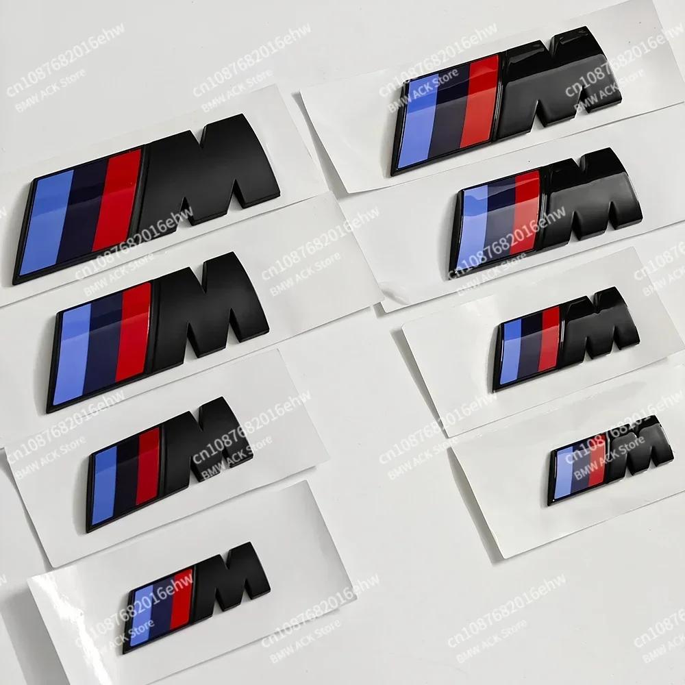 3D ABS Значок на крыло Задний значок на багажник для BMW M Power X1 X2 X3 X5 X6 X7 F21 G20 Наклейки M Sports Автоаксессуары