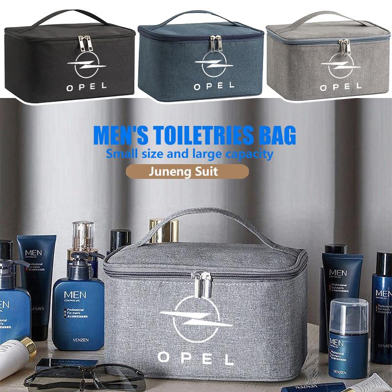 For Opel Car Waterproof Storage Bag Portable Toiletries Bags Makeup Box Wash Pounch Insignia Corsa Grandland Antara Zafira Mokka agz588