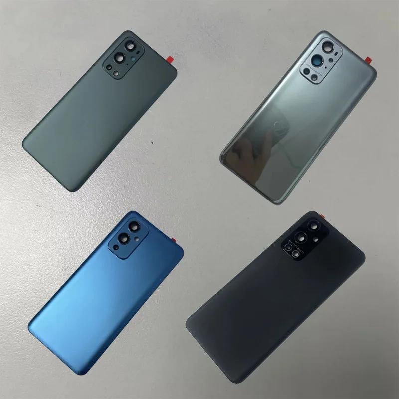 Для Oneplus 9 9Pro 1 9R 9R Nord 5G Задняя крышка корпуса аккумулятора Задний чехол Замена с объективом камеры