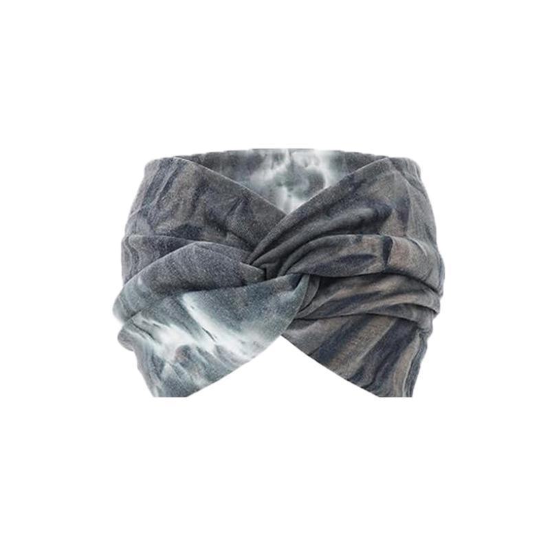 Bohemian Floral Cross Headband for Sports, Running, and Makeup