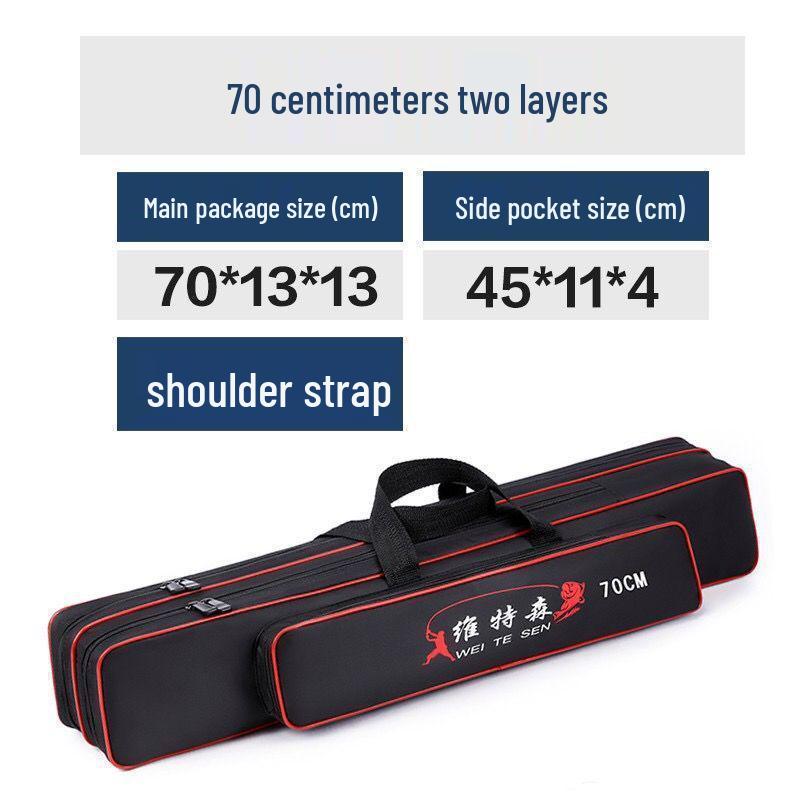 Многофункциональный водонепроницаемый рюкзак для хранения рыболовных снастей и удилищ