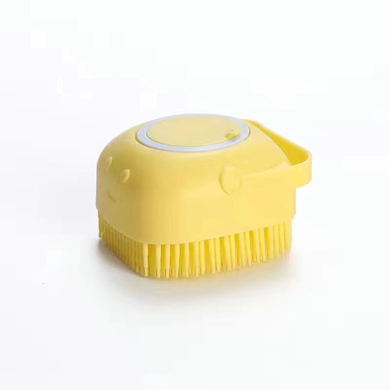 Pet Shower Brush Soft Silicone Massager Shower Brush Cleaning Tool Comb Dog and Cat Cleaning Products