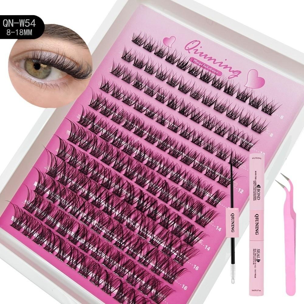 Natural Anime Look Fake Eyelash Set 8-18mm DIY Grafting Eyelashes DIY Eyelashes Makeup