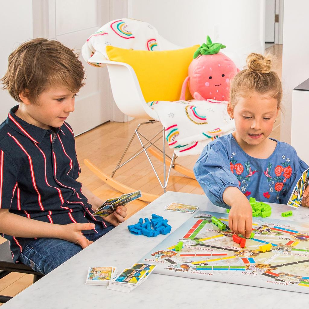 Days of Wonder Days of Wonder Ticket To Ride First Journey Board Game Fun and Easy for Young Train Strategy Game Family Game for Kids Adults Ages