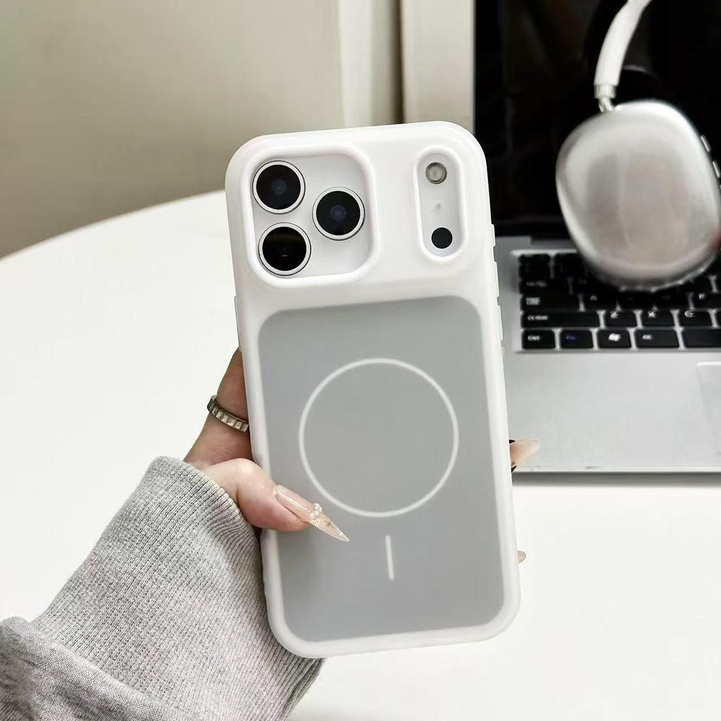 Candy Color 2-in-1 Magnetic iPhone 13/14 Case Compatible with 17P, Apple 16/15 PROMAX Phone, Anti-fall Protection