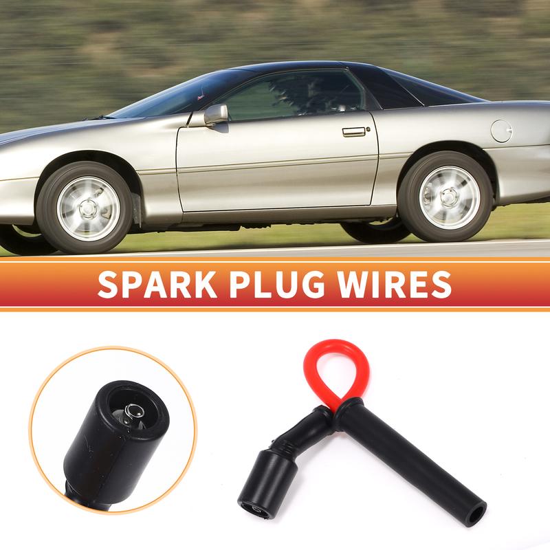 UXCELL 8 Pcs Car Spark Plug Coil Wires Ignition Coil Harness Cable Fit for Chevrolet Camaro 1998-200
