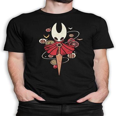 Hollow Knight Silksong Mens T Shirt Video Game Tee Black