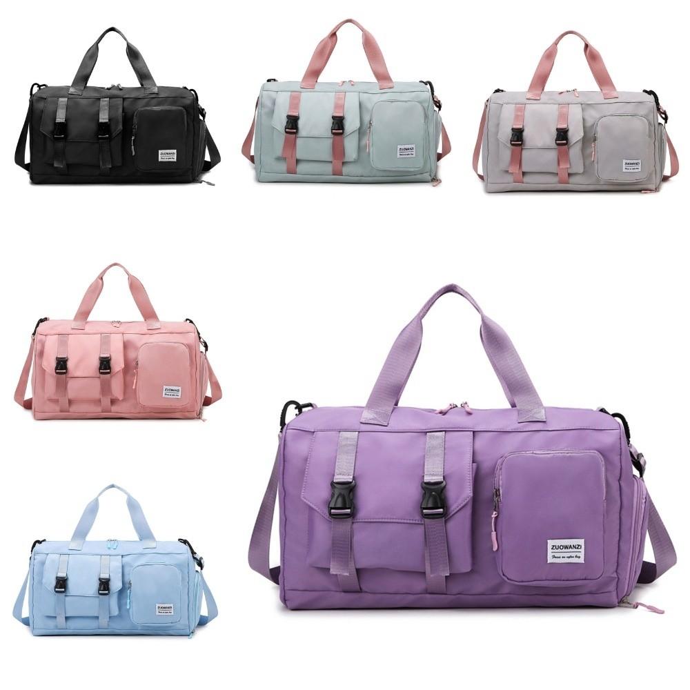 Lightweight Travel Duffle Bag Large Capacity Sports Bag Trendy Fitness Bag for Women