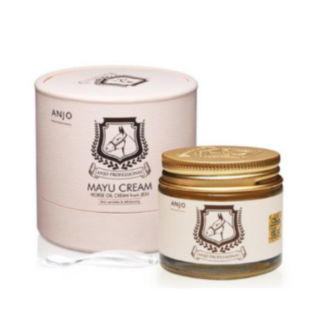 Mayu Skincare 3pcs Set / Skin, Lotion, Cream & Gift / Deep Nourishing Horse Oil / Made in Korea