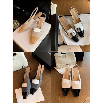 Версия из овчины~ темпераментные туфли-лодочки с маленьким квадратным носком и неглубоким вырезом, для пустых поездок на работу, универсальные, на маленьком толстом каблуке, женские летние