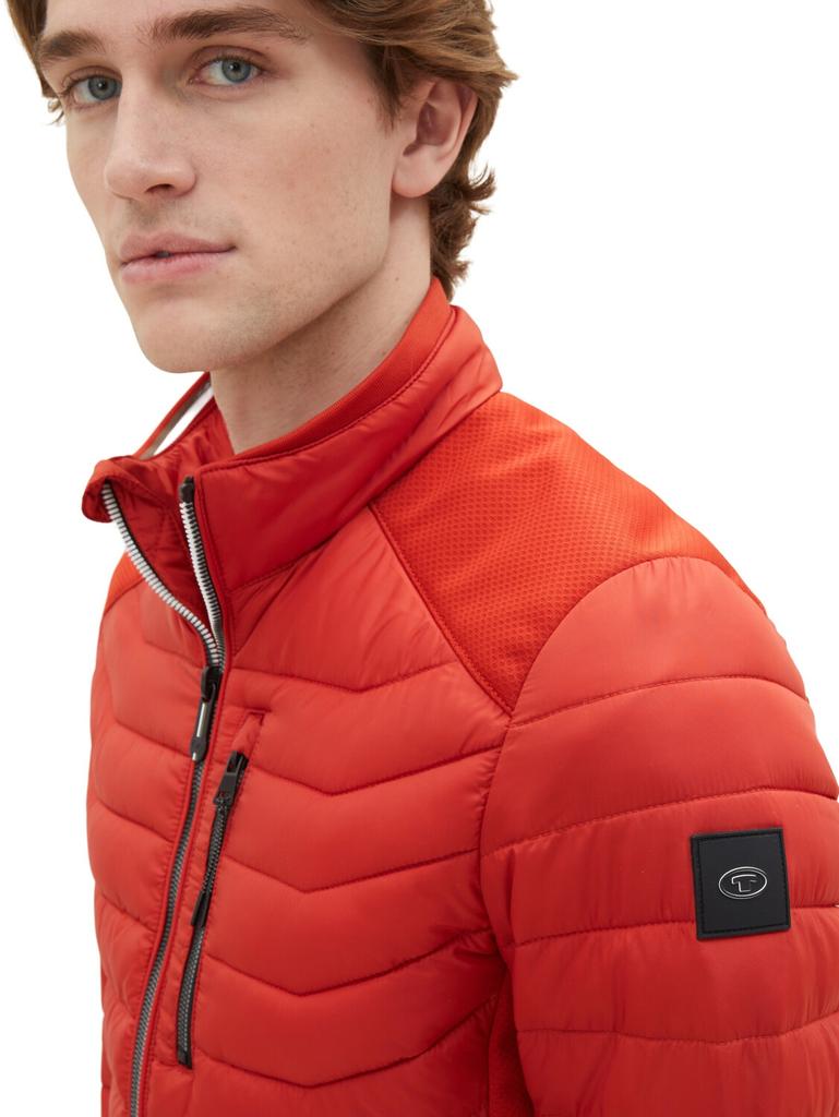 Mid-season Jacket Tom Tailor Hybrid Jacke (1038606) Rooibos Orange