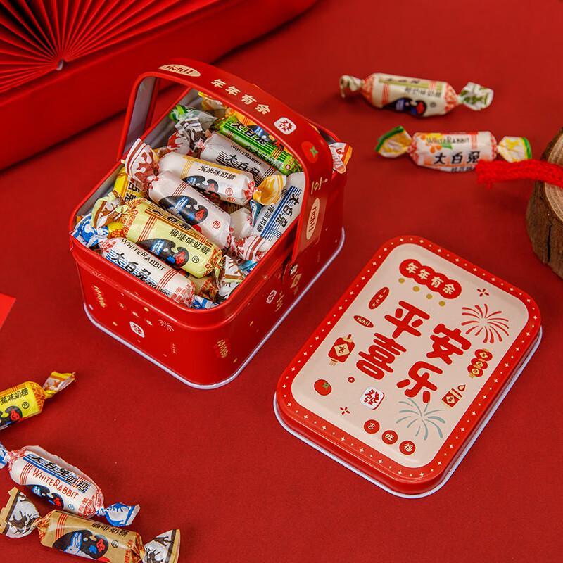 Сливочная карамель Белый Кролик Коробка для подарков Мир и Радость 130г