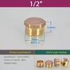 Латунная 1/8" 1/4" 3/8" 1/2" 3/4" 1"- 2" BSP Наружная Резьба Заглушка Стопорная Заглушка Конечный Навинчиваемый Фитинг Соединитель Адаптер