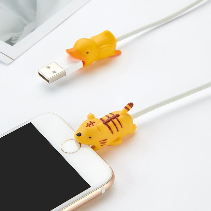 Duck-Shaped Phone Cable Protector