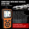 V500 Code Reader Read Vehicle Information Check Engine System Car OBD2 Diagnostic Tools OBD II Scanner Battery Tester Fault Code Clear Universal