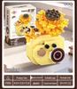 Цветок в Зеркале Игрушка-Конструктор из Микрочастиц - Совместим с Lego, Украшение для Дня Рождения Девочки или Уличной Торговли