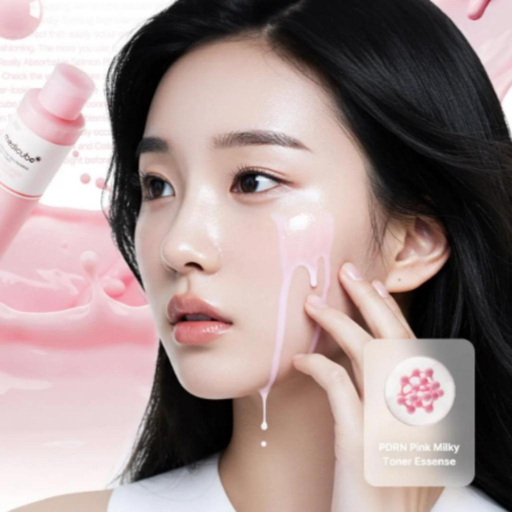 Medicube PDRN Розовый Молочный Тонер Эссенция 150мл