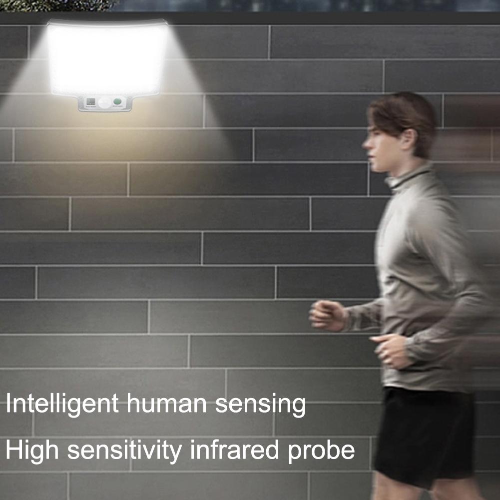 Садовый настенный светильник 1800 мАч LED с датчиком движения IP65 Водонепроницаемый Фонарь для улицы Работает до 8 часов для Балкона Сада Дорожки