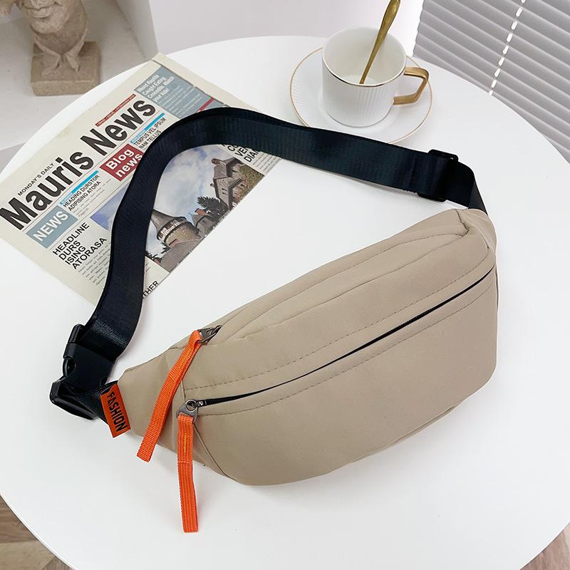 Модная поясная сумка для мобильного телефона, нагрудная сумка, японская, простая, износостойкая, на одно плечо, диагональная, подвесная, повседневная, спортивная, сумка-мессенджер для мальчиков