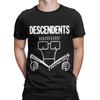 Descendents Группа Футболка Лето Хлопковые Футболки Для Мужчин Повседневный Дизайн Футболка Короткий Рукав Эстетичные Футболки