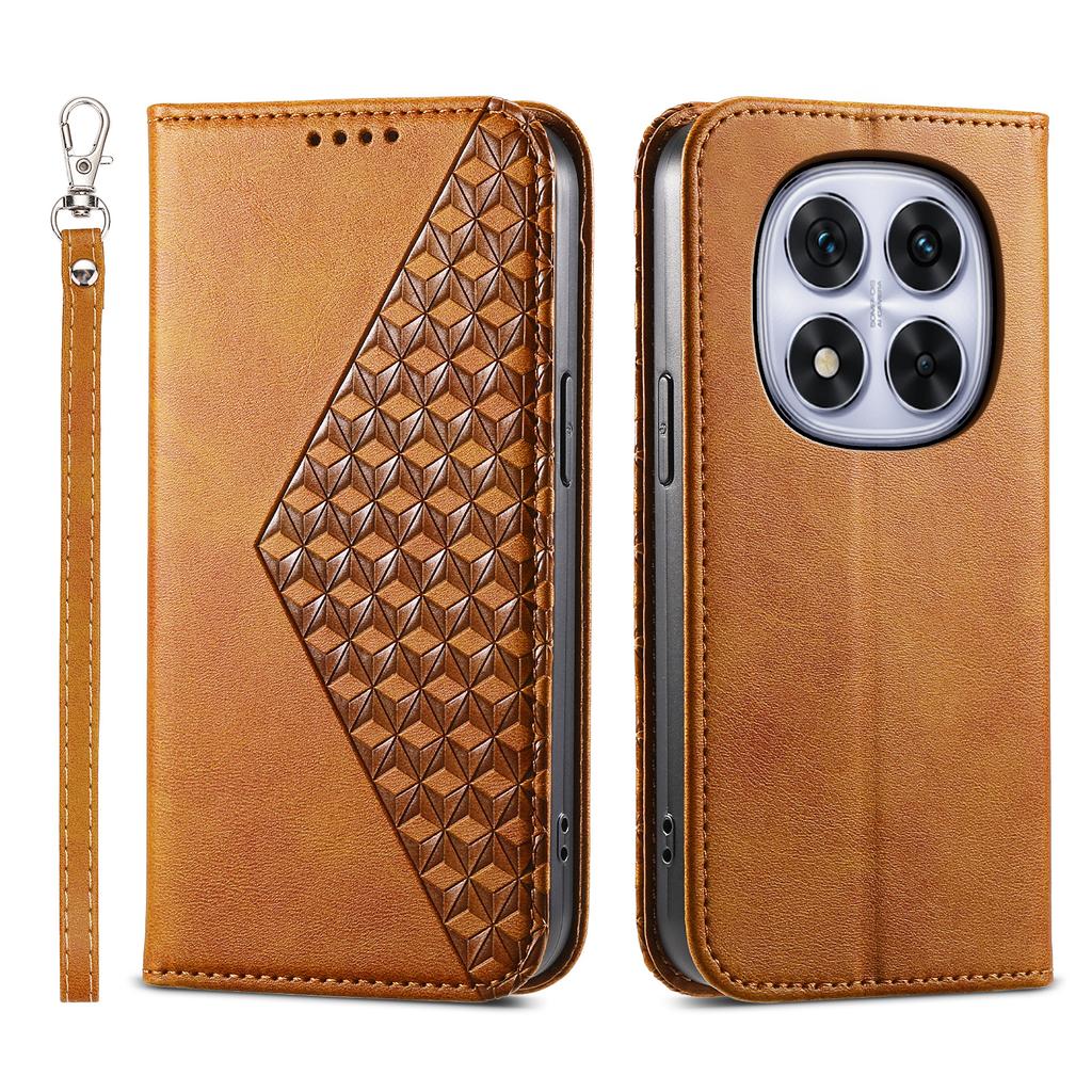 Чехол для Xiaomi Redmi Note 14 Pro 5G/Poco X7 5G, чехол для телефона из искусственной кожи с текстурой теленка с кошельком