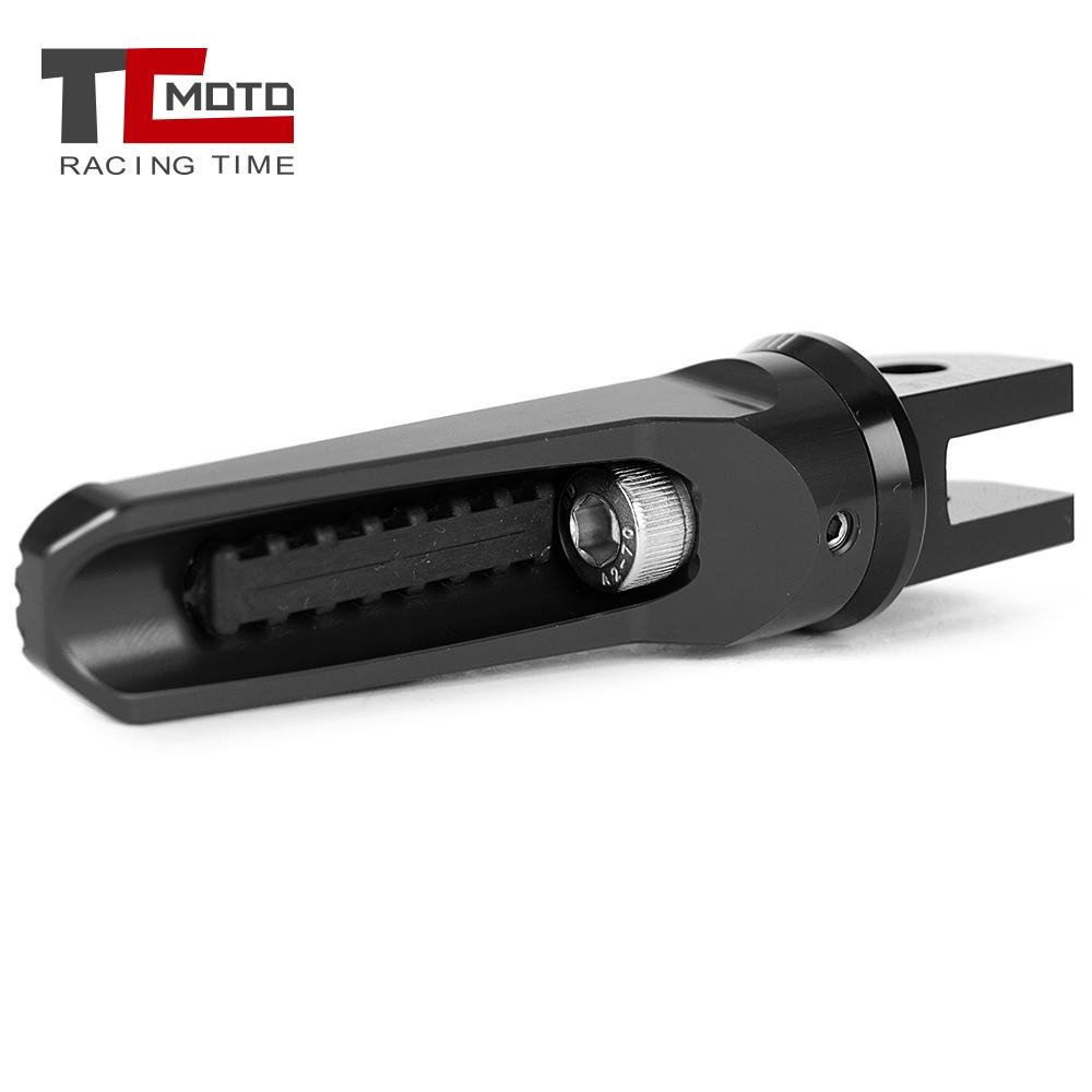 Передние подножки, педали, подставка для ног для Triumph BONNEVILLE T100 T120 Bobber Daytona 675 Speet Speed ​​Triple Thruxton 1200 Tiger