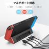 Док-станция Switch Dock совместима с новейшими системами Компактная охлаждающая мини-док-станция, оснащенная 3 портами USB Компактная, легкая для путешествий Режим HDMI [преобразование HDMI/TV