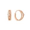 LLOYD Rocket Volume One-Touch 14k Gold Earrings LOFL1086G