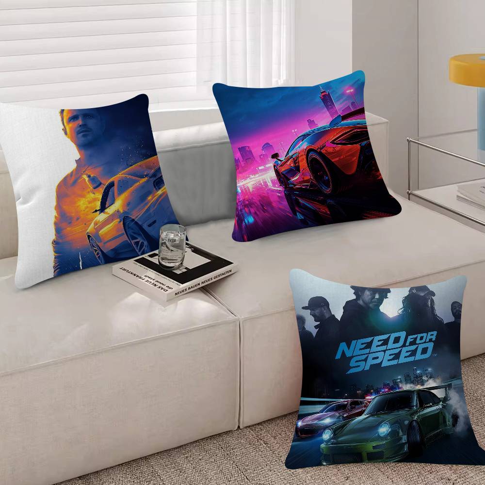 1pc NNeed For SSpeeds Game Pillow Cushion Cover Pillowcase Living Room Sofa Home Decor Customized