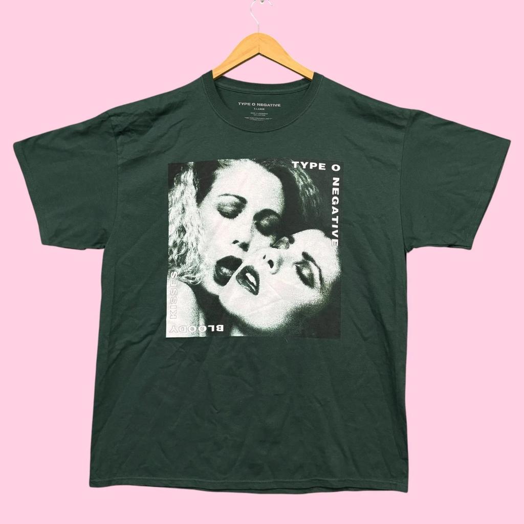 Футболка готик-метал группы Type O Negative Bloody Kisses XL