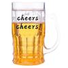450ml Double Layer Funny Beer Mug  Fake Model Beer Stein Decoration  Leakproof Freeze-proof Drinking Cup For Coffee Cocktail