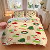 3Pcs Christmas Grinch Bedding Sets For All Sizes New 3D Printed Bed Cover Comforter Duvet Cover Pillowcase Bedroom Decoration