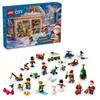 LEGO Christmas Present Toy City Advent Calendar 2024 Toy Birthday Gift Blocks Boys Girls Children 5 Years Old 6 Years Old 7 Years Old 8 Years Old 9