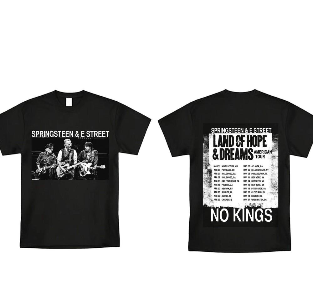 Hot Bruce Springsteen amp The E Street Band Tour 2026 T-shirt Unisex T-Shirt