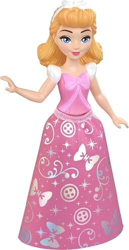 Mattel Игрушка «Принцессы Диснея» — Набор «Королевский набор» с 12 маленькими подвижными куклами и фирменными нарядами — Коллекционная игрушка, вдохновленная фильмами Диснея (Амазонка
